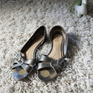 Sam Edelman Women's Silver Flats